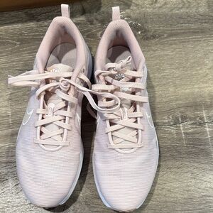 Nike Downshifter 12 Barely Pink Rose Oxford Size 8.5 Like New!
